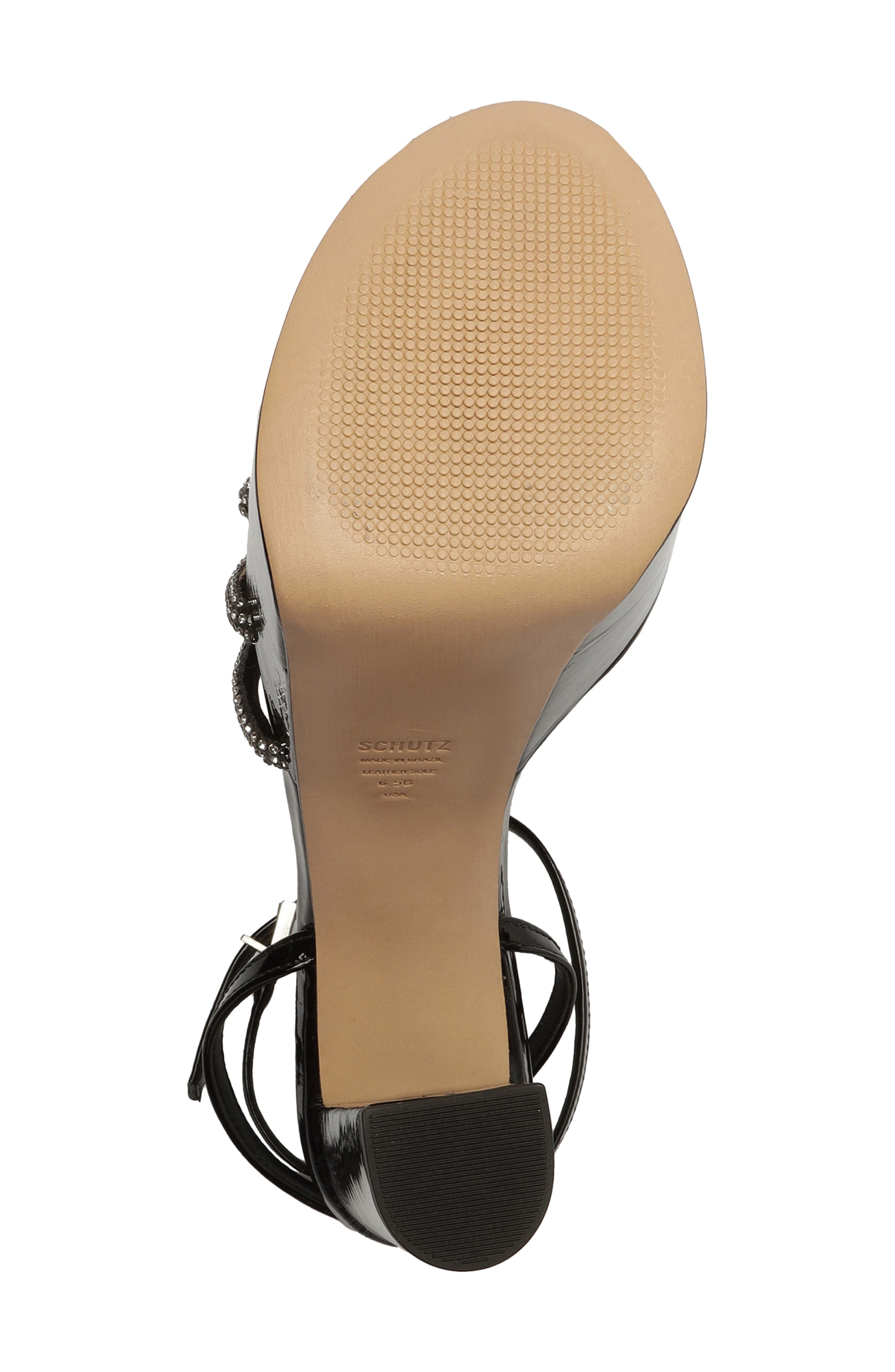 Schutz Piper Ankle Strap Platform Sandal, Alternate, color, 