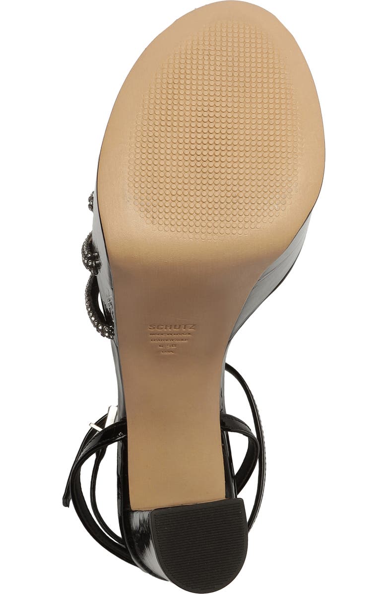 Schutz Piper Ankle Strap Platform Sandal, Alternate, color,