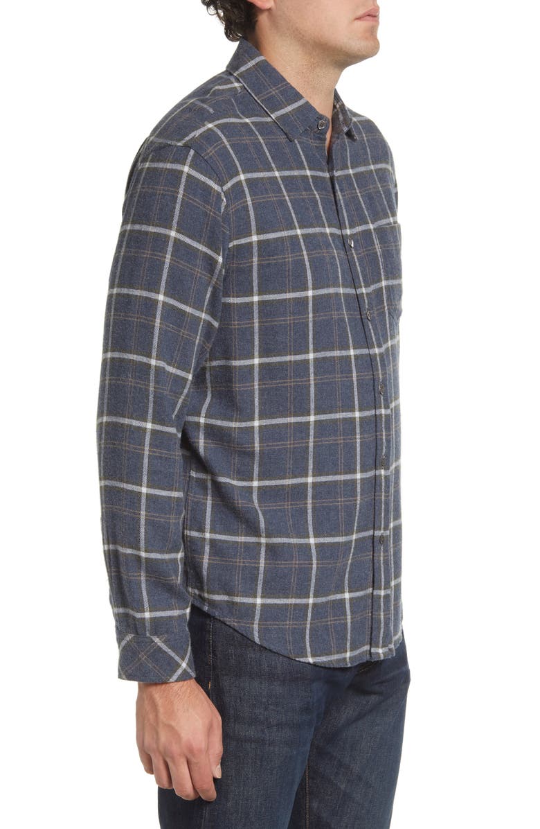 Rails Lennox Plaid Button-Up Shirt, Alternate, color, Shadow Wheat Melange