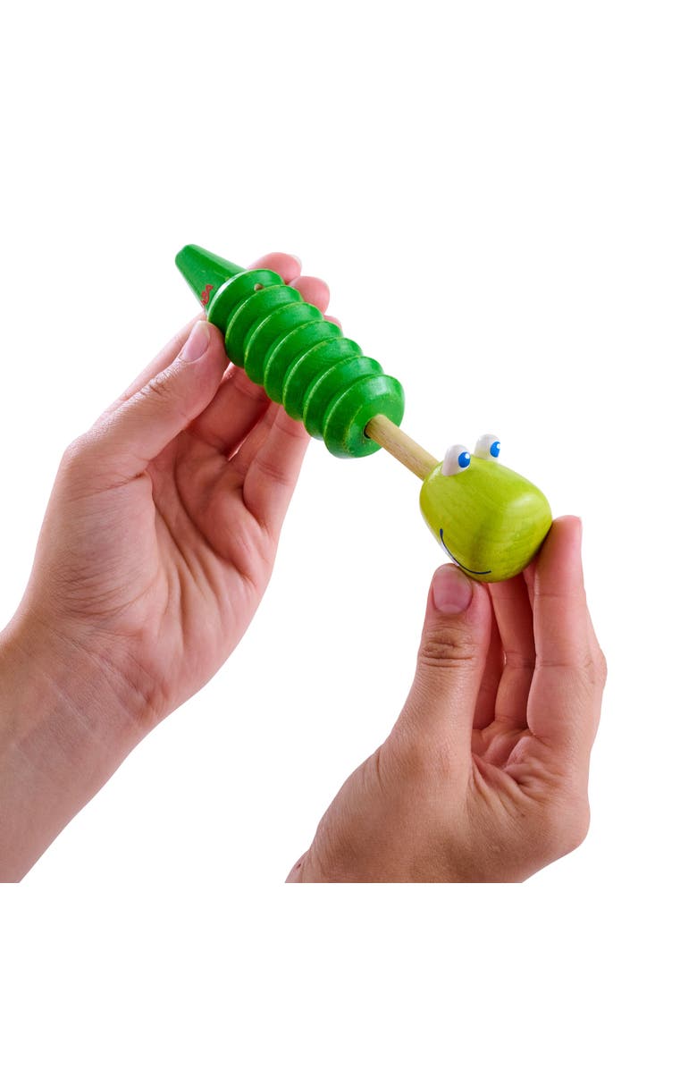 HABA Crocodile Kazoo - Silly Sounding Wooden Toddler Toys and Kids Musical Instruments for Ages 2+ for Early Sound Play and Sensory Fun, Alternate, color, Multi