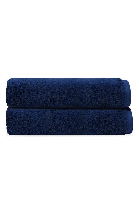 Puresoft Set of 2 Turkish Cotton Bath Towels