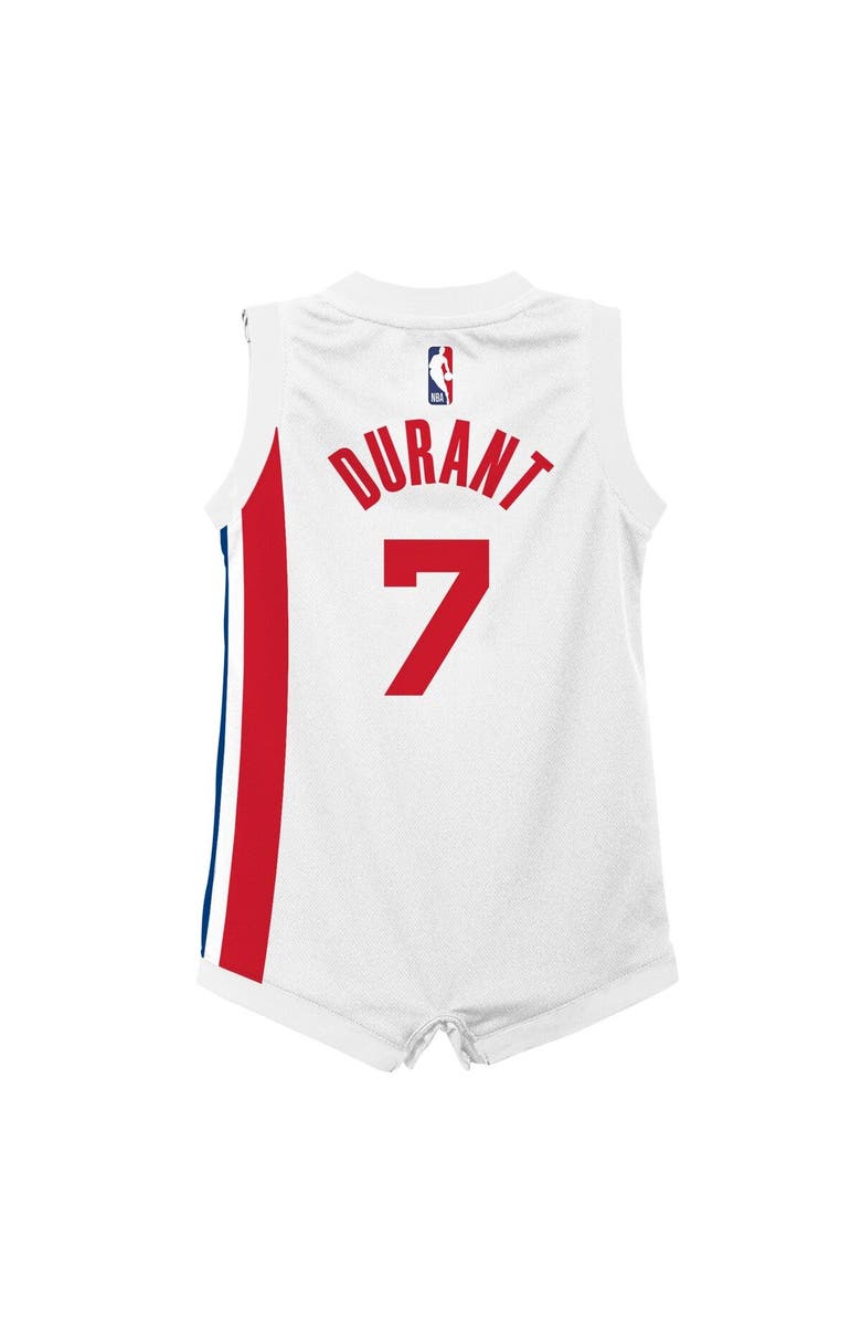 Nike Infant Nike Kevin Durant White Brooklyn Nets Swingman Jersey - Classic Edition, Alternate, color, 