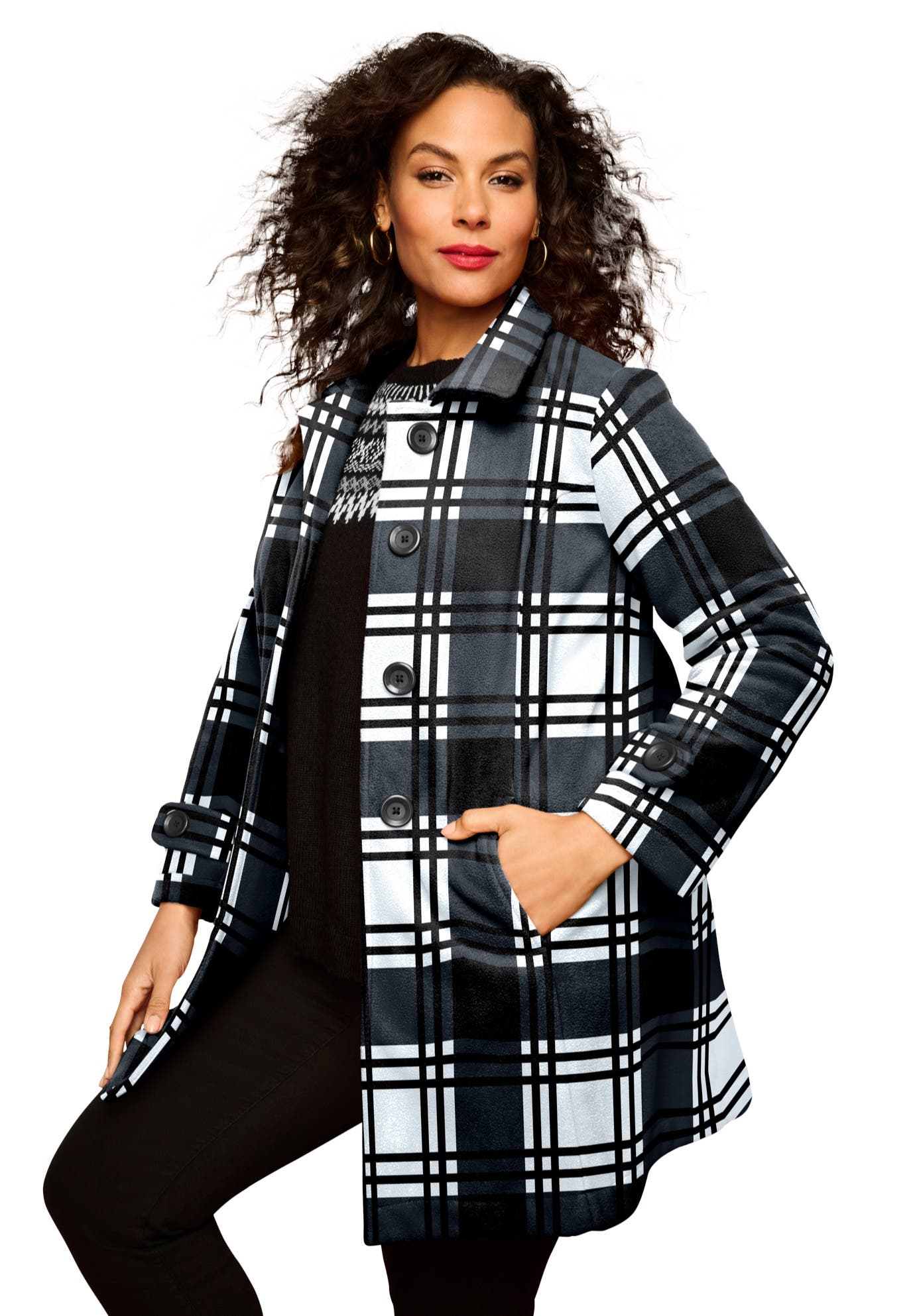 BLACK WINDOWPANE