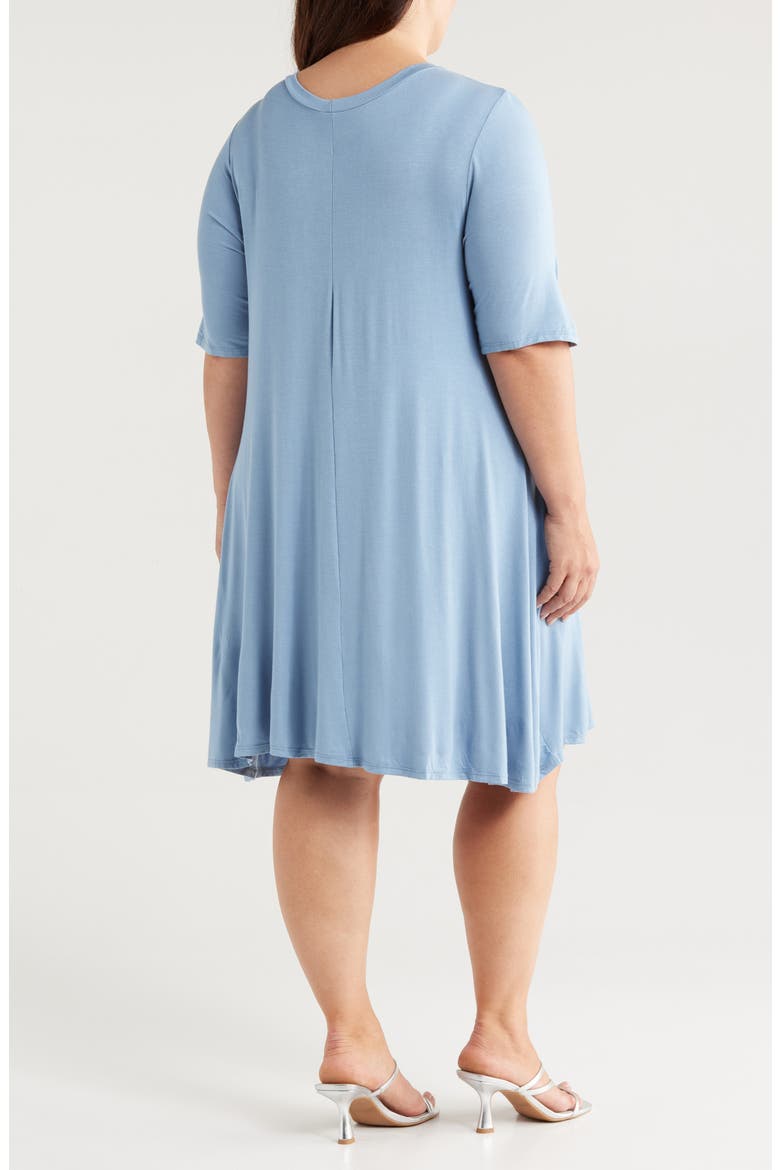 Pocket Dress, Alternate, color, BLUE