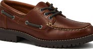 Lands' End Seaport Leather Lace Up Boat Shoes