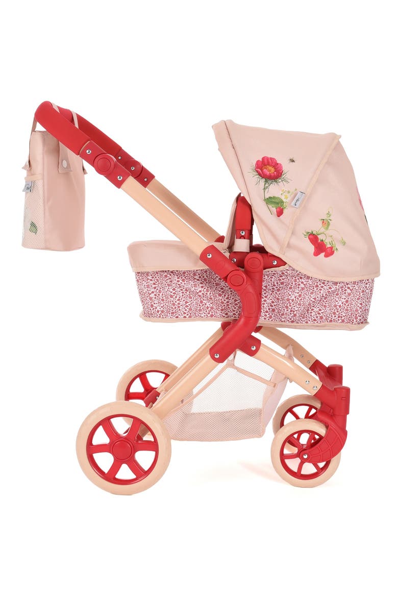 Rhs Single Doll Pram, Convertible 2 In 1, Alternate, color, Multicolored