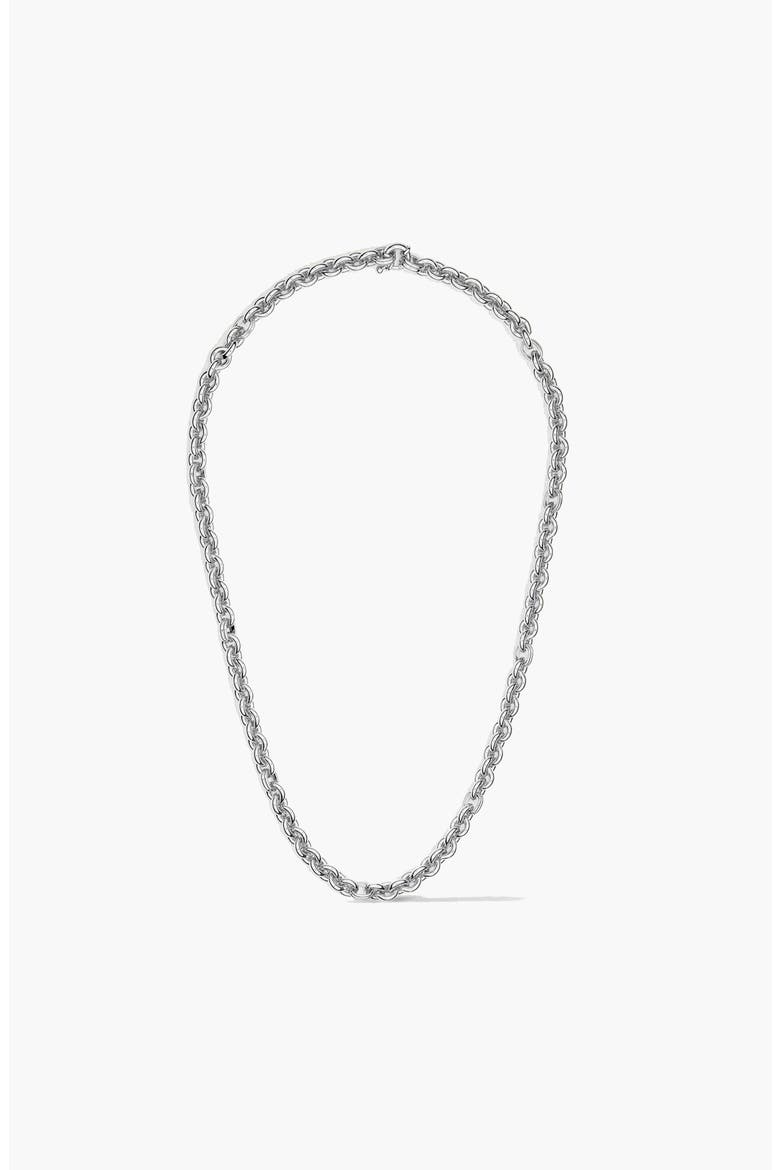 Oto Chain Necklace in Silver, Main, color, Silver