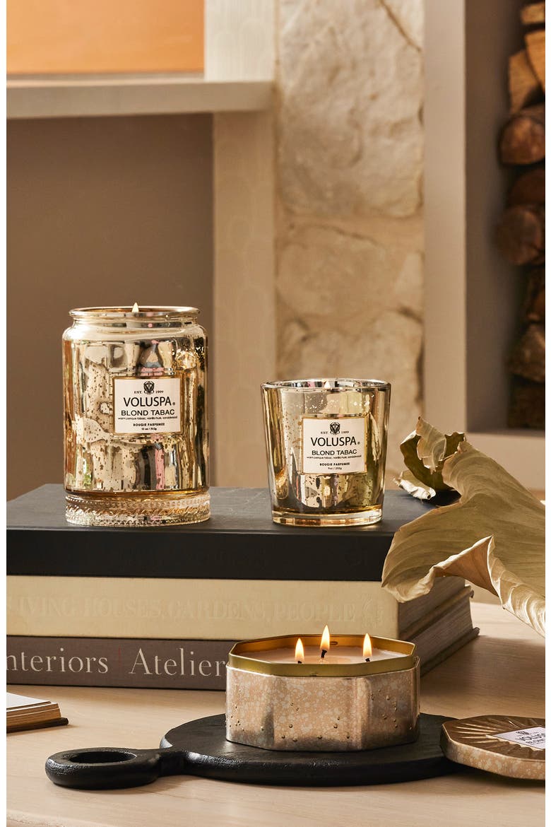 Blond Tabac Octagon Tin Candle, Alternate, color, NO COLOR
