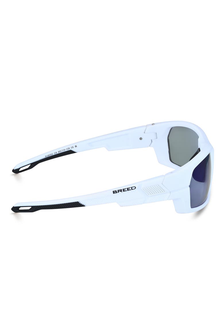 Sirus Polarized Mens Sunglasses, Alternate, color, White/Blue
