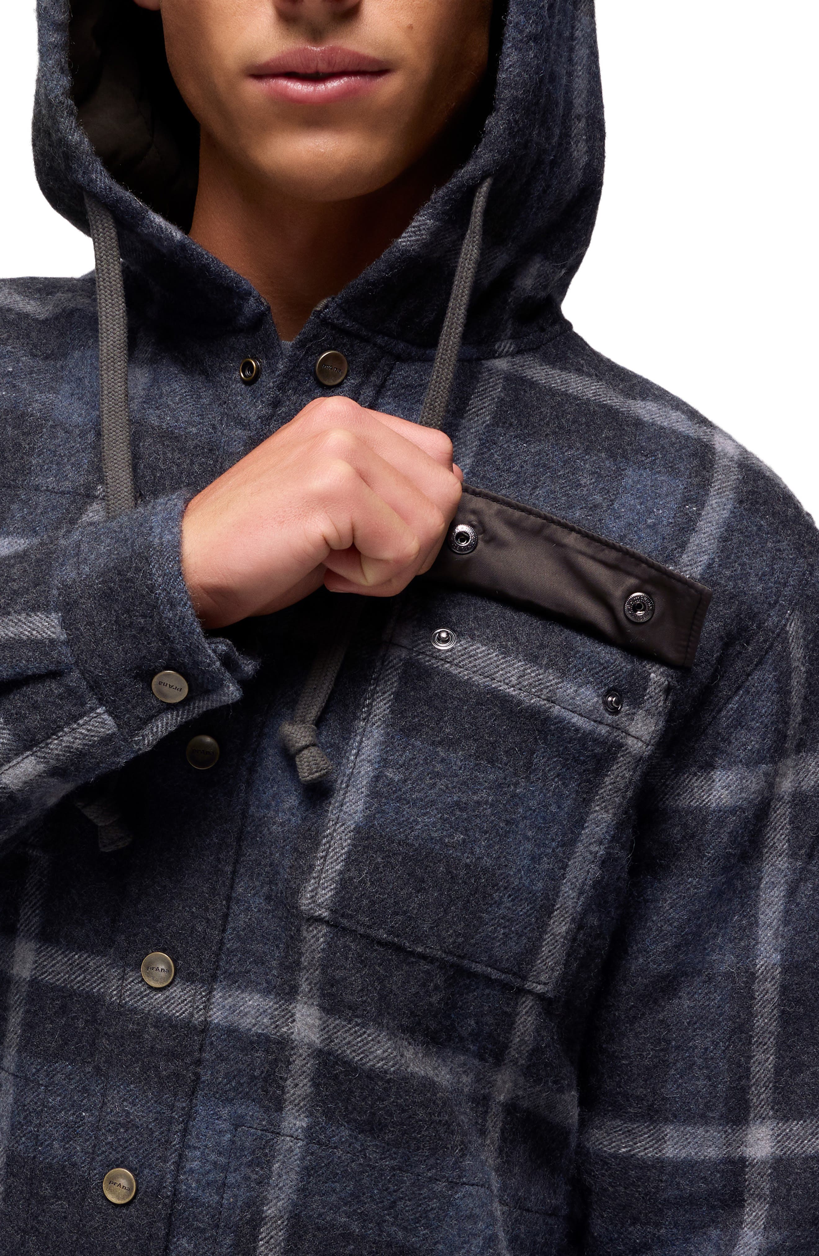 Asgard Hooded Flannel Shirt Jacket - image 4