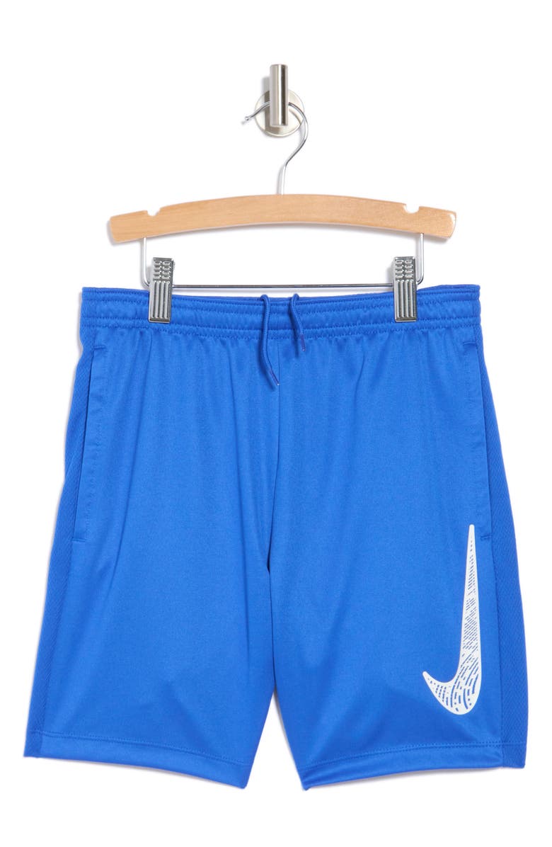 Nike Kids Trophy Basketball Shorts, Main, color, Game Royal