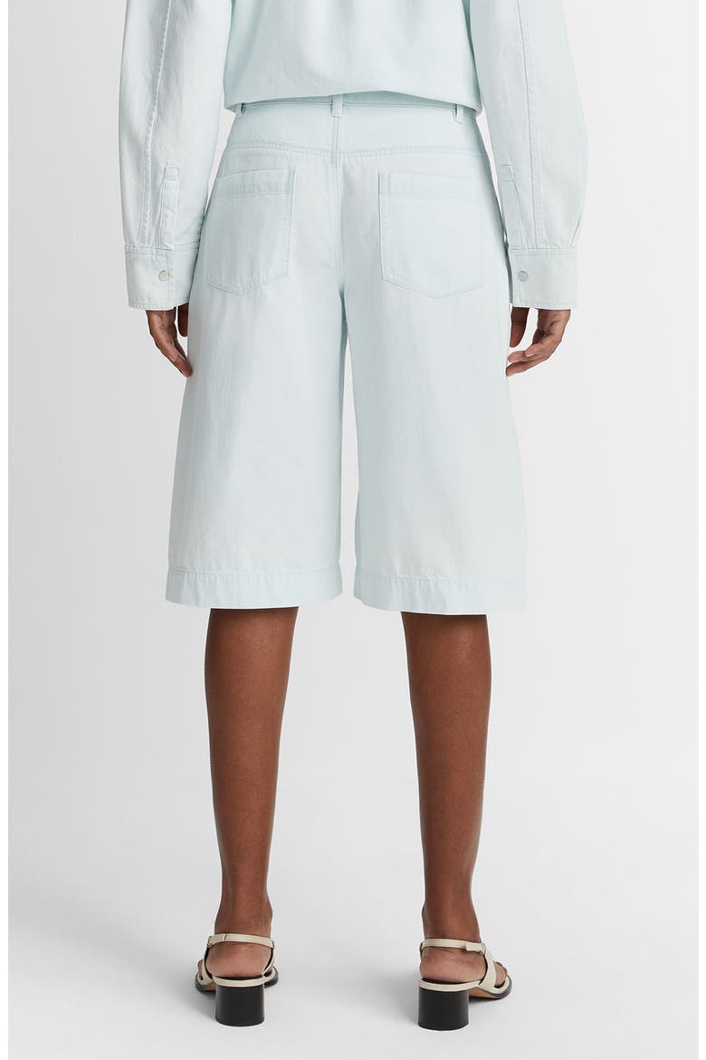 Spring Cotton Twill Long Shorts, Alternate, color, CELESTINE