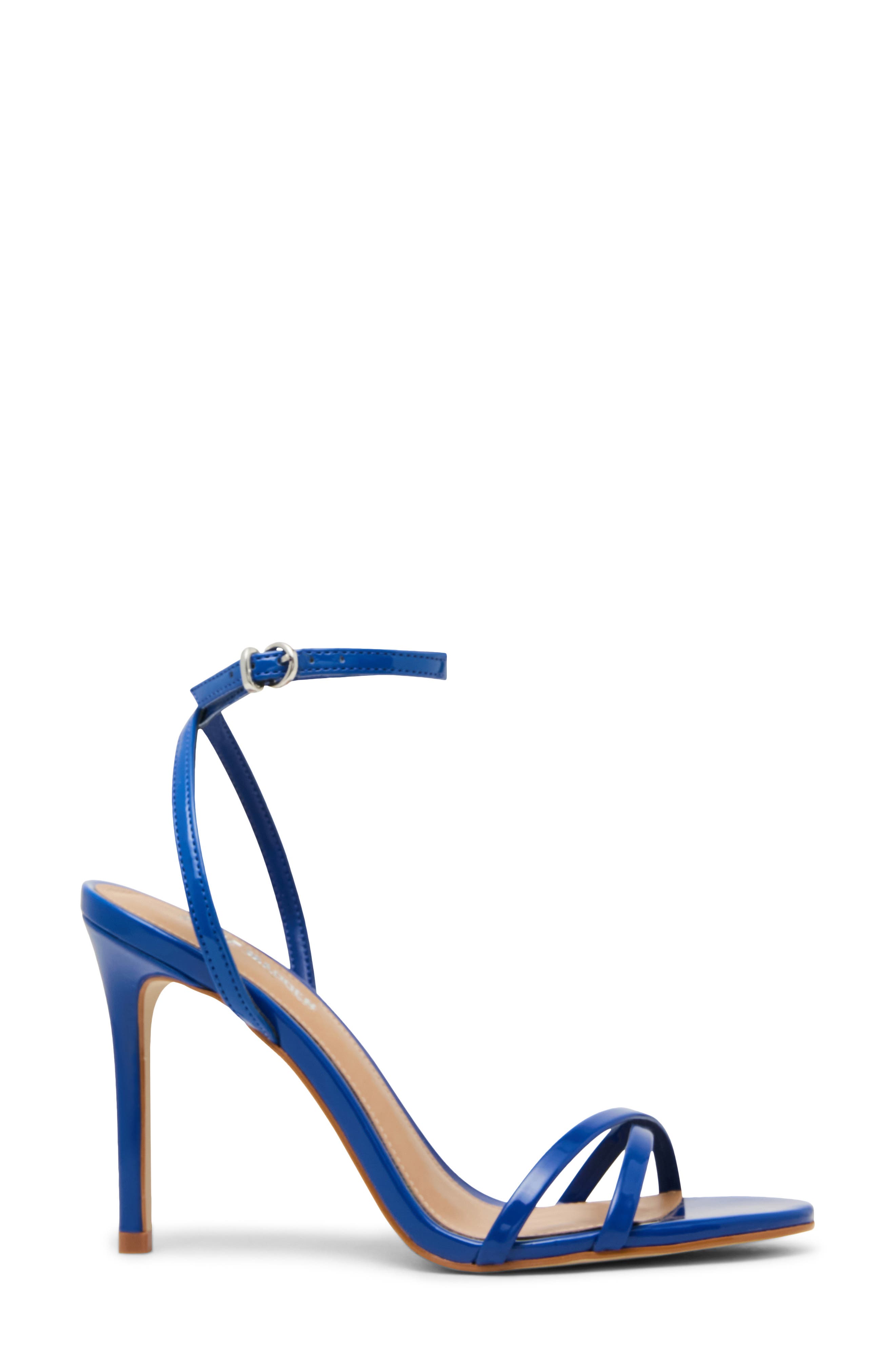 Ankle Strap Stiletto Sandal, Alternate, color, COBALT BLUE