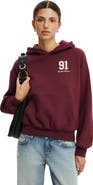 Cotton On Women's Graphic Boxy Fleece Hoodie