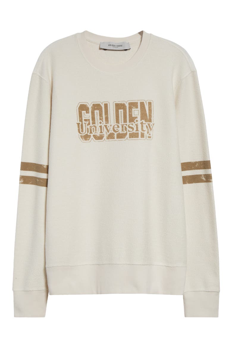 Journey Logo Graphic Crewneck Sweatshirt, Alternate, color, ARTIC WOLF
