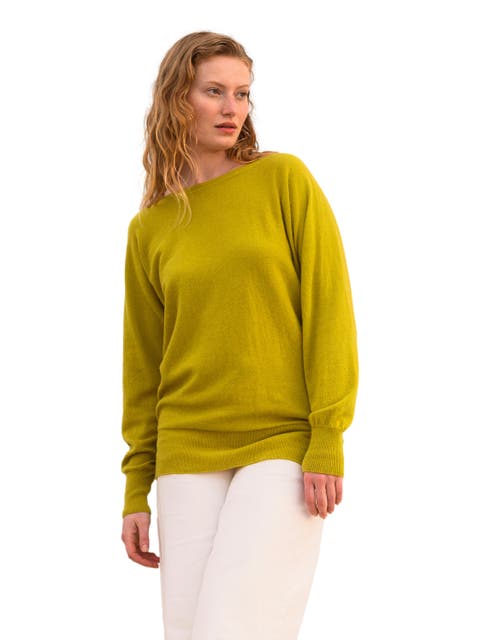 Geelong Slash Neck Sweater