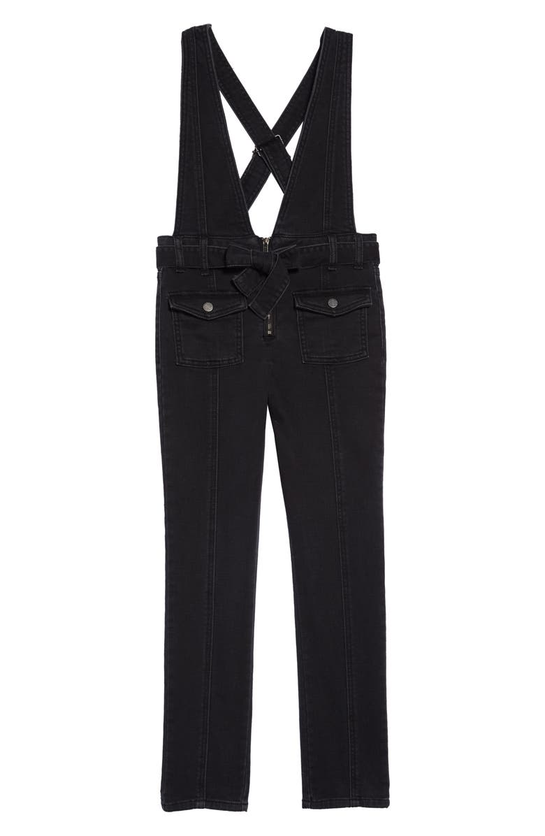 Habitual Girl Habitual Ava Skinny Denim Jumpsuit, Main, color,