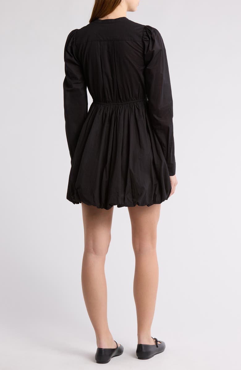 WISHLIST Bubble Hem Long Sleeve Minidress, Alternate, color,