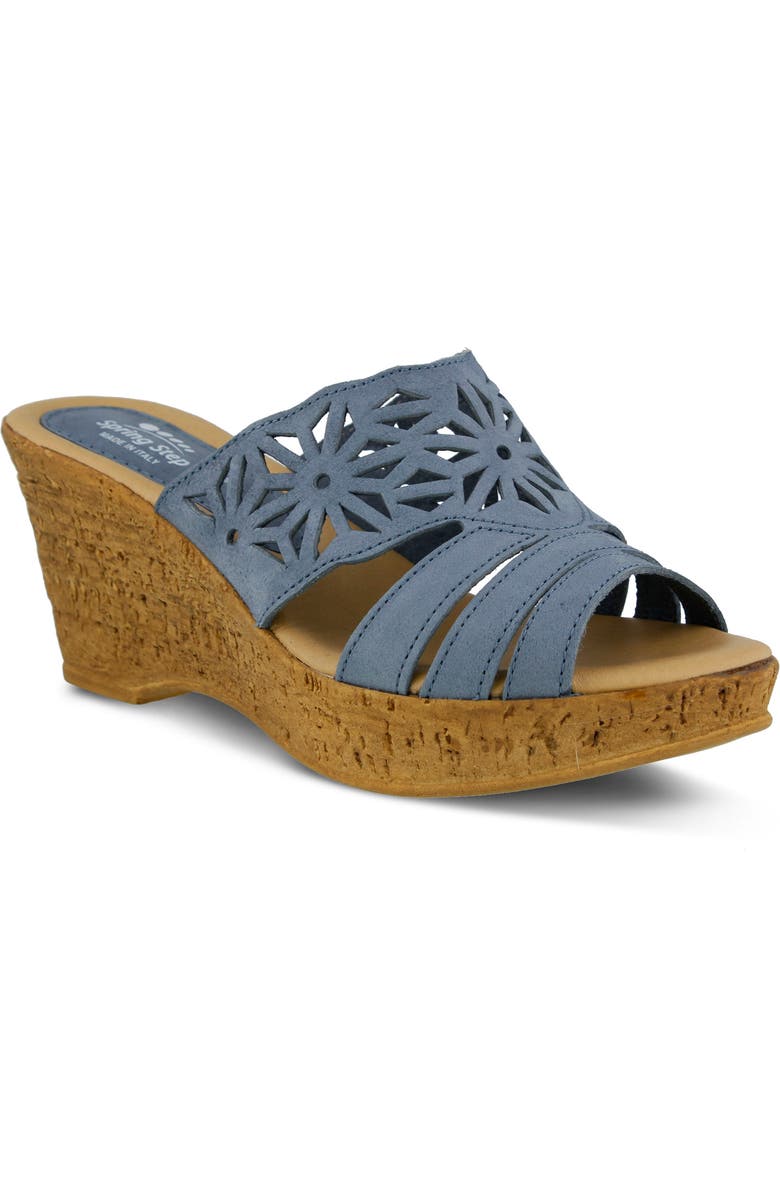 Spring Step Dora Wedge Sandal, Main, color,