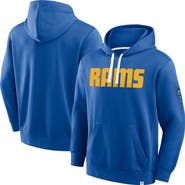 FANATICS Men's Fanatics Royal Los Angeles Rams New Horizons Heritage Pullover Hoodie