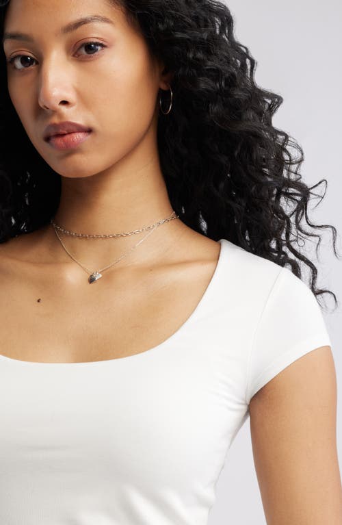 BP. BP. SQUARE NECK BABY TEE