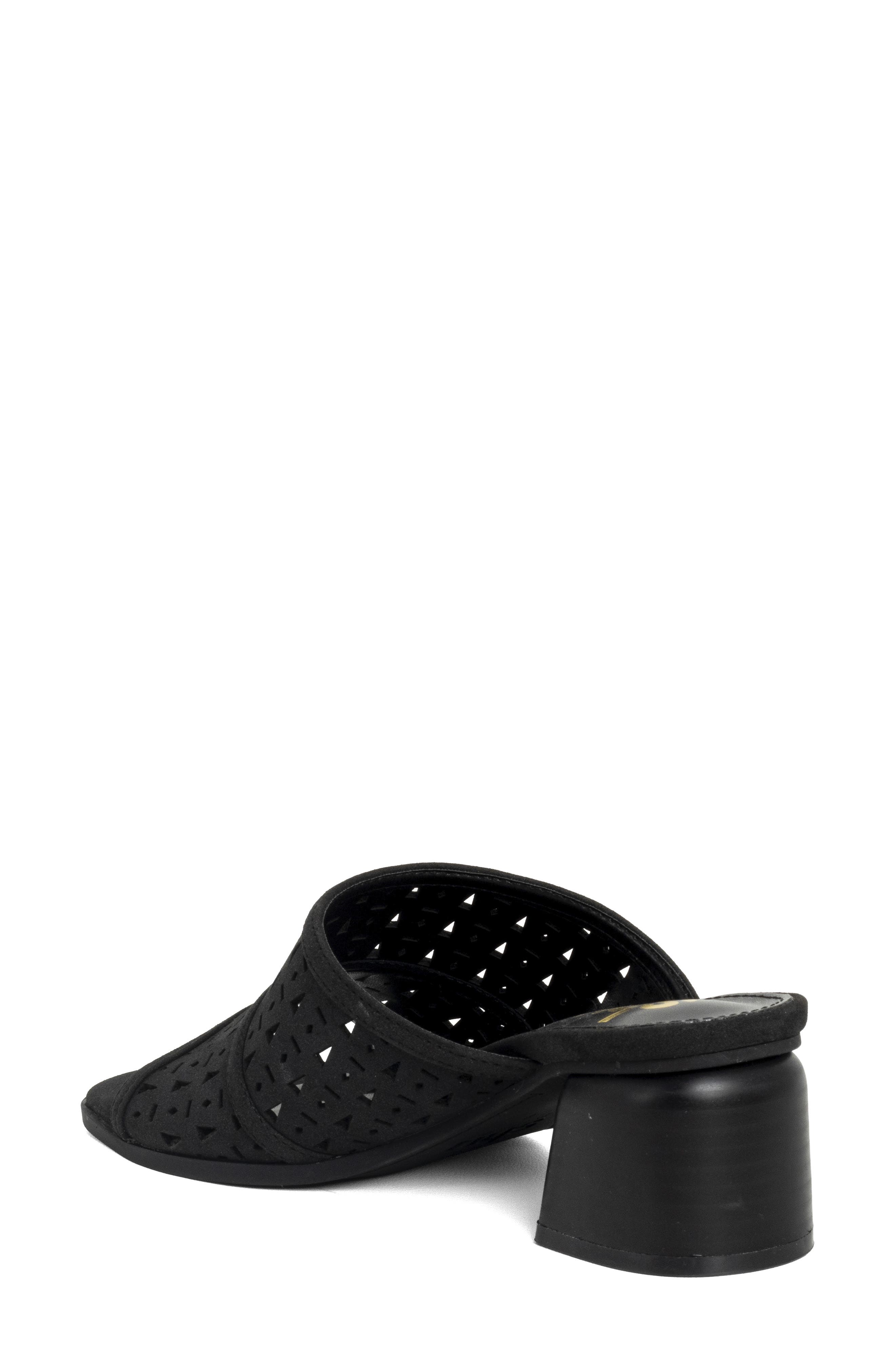 SHUSHOP Eliana Slide Sandal, Alternate, color, Black