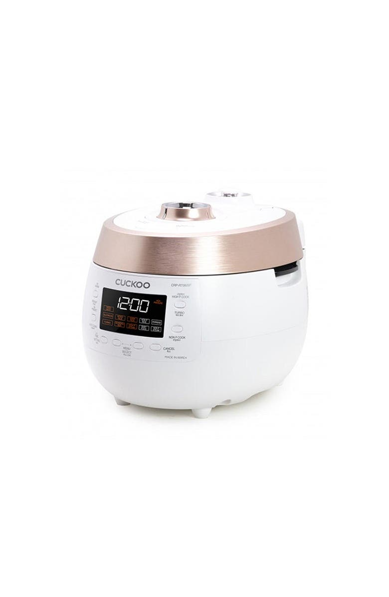 Cuckoo 6-Cup (Uncooked) / 12-Cup (Cooked) Twin Pressure Rice Cooker, Alternate, color, White