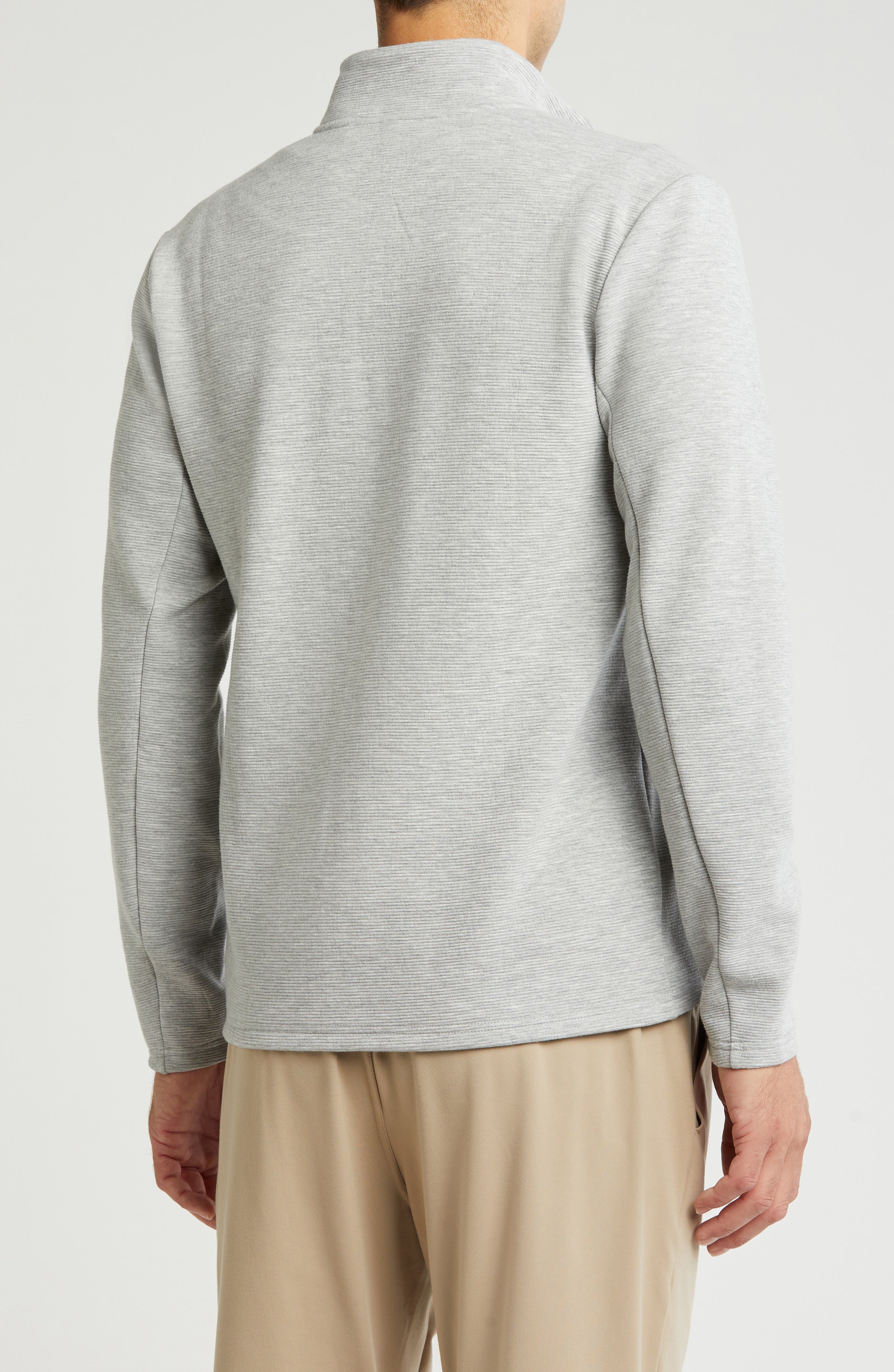 Z by Zella Cascade Ottoman Quarter Zip Sweatshirt (Men) | Nordstromrack