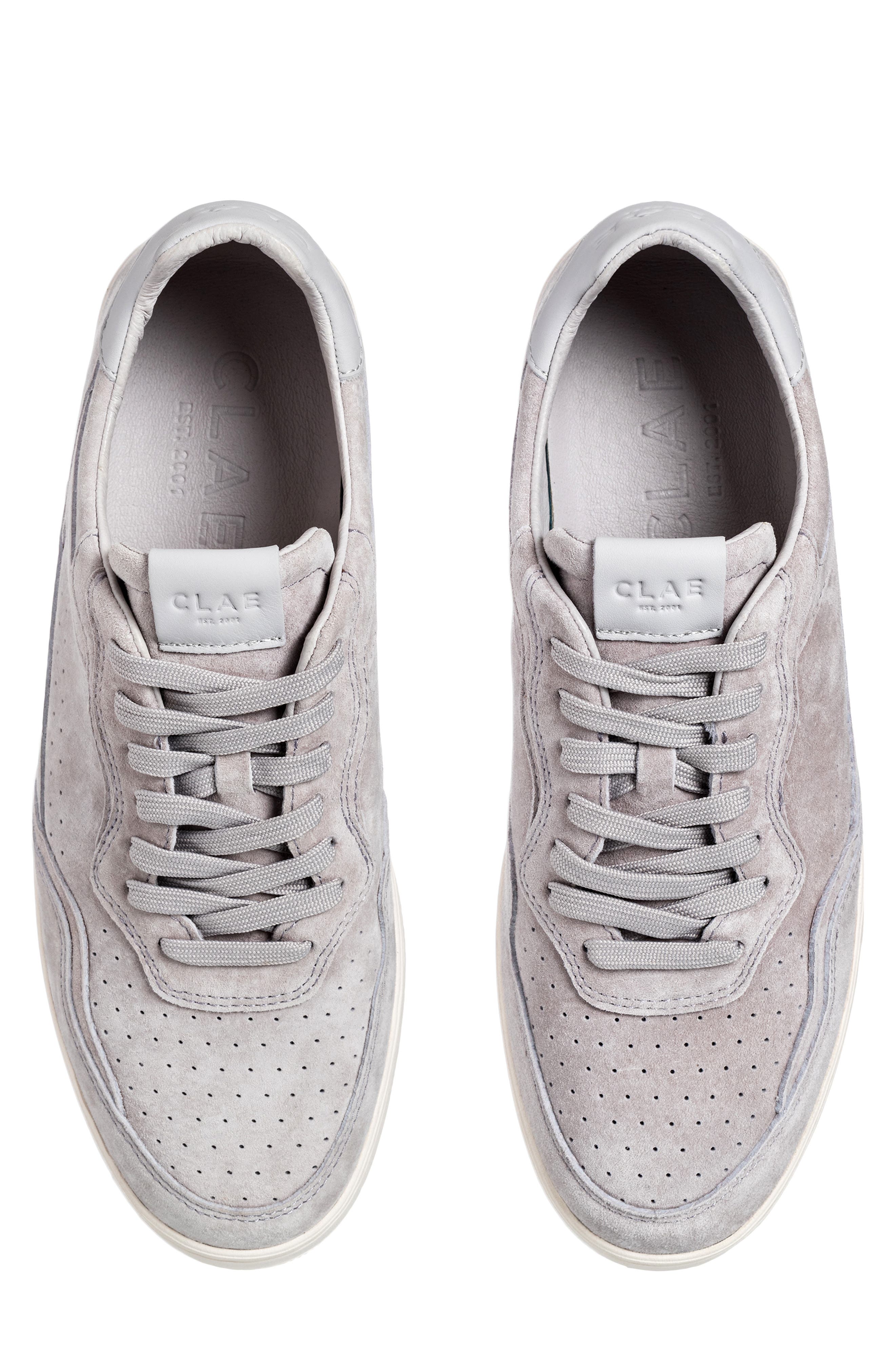 CLAE Haywood Sneaker, Alternate, color, Quiet Gray Suede
