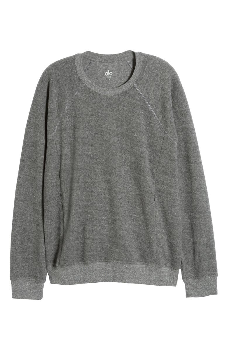 Alo Triumph Crewneck Sweatshirt, Alternate, color,