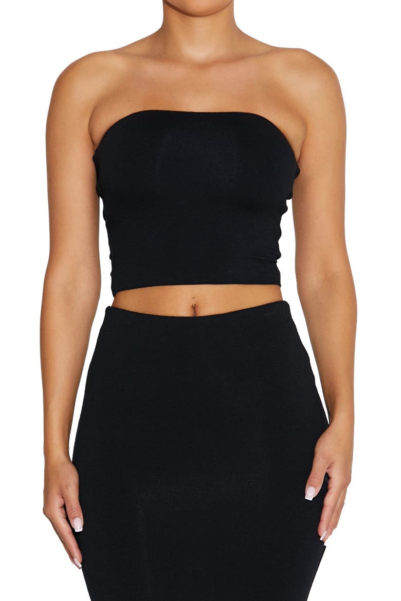 The NW Tube Top, Main, color, BLACK