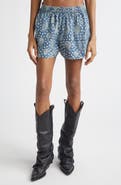 R13 Reversible Elastic Waist Shorts