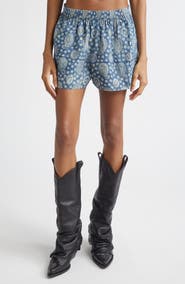 R13 Reversible Elastic Waist Shorts