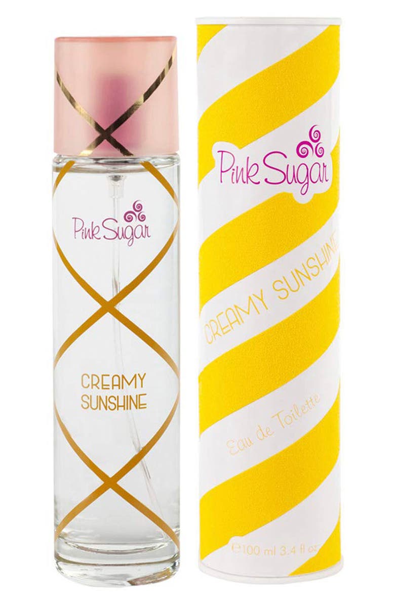 Pink Sugar Creamy Sunshine Eau de Toilette - 3.4 oz., Main, color, 