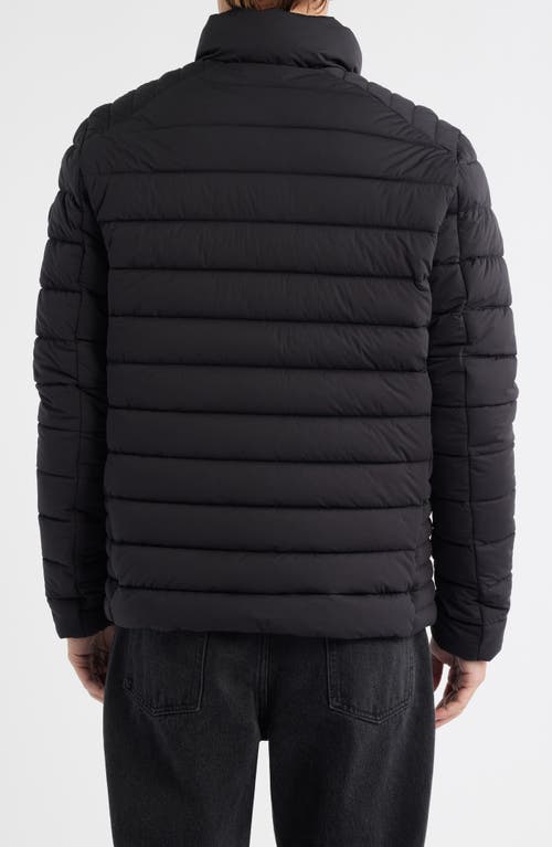 Save The Duck Ari Water Resistant Recycled Polyester Puffer Jacket In Black