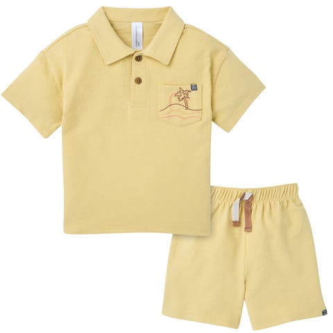 Polo Shirt and Shorts Set (Toddler and Little Kid)