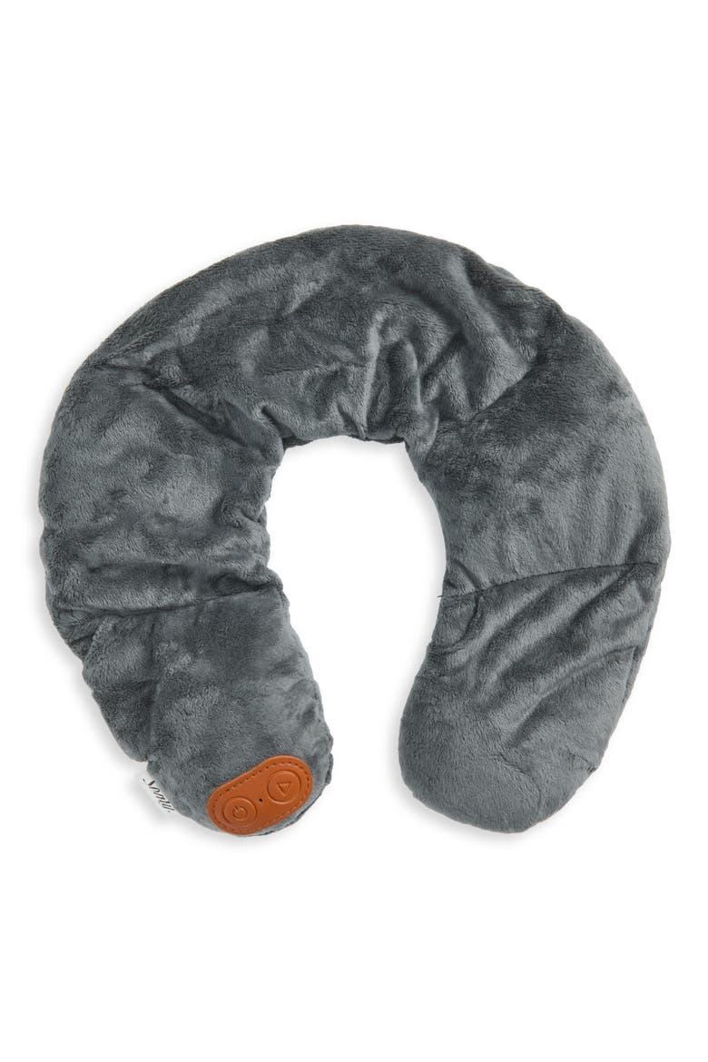 Weighted Neck Wrap with Speaker, Main, color, GREY
