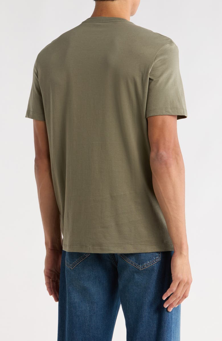 Calvin Klein Standard Logo Cotton Crewneck T-Shirt, Alternate, color, Dusty Olive