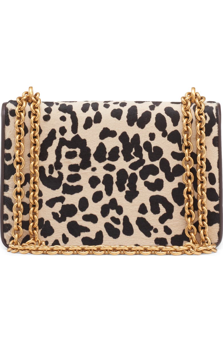 Valentino Garavani Vain VLOGO Genuine Calf Hair Shoulder Bag, Alternate, color, Naturale Testa Di Moro