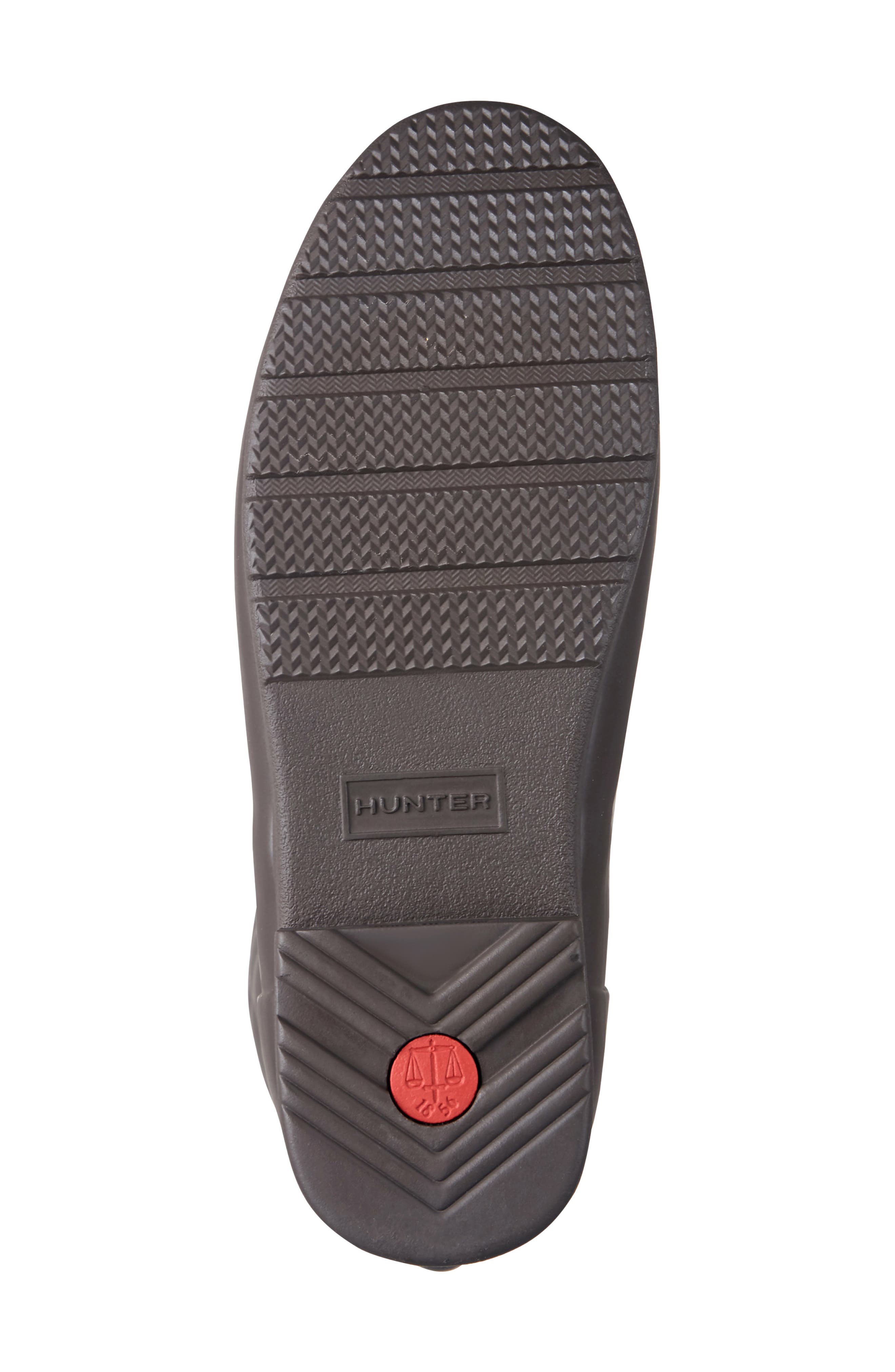 Refined Quilted Rain Boot, Alternate, color, BROWN