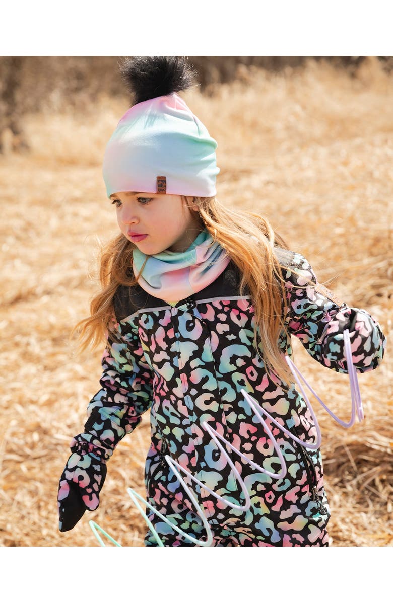 Deux par Deux Stretch Jersey Tubular Neck Tube, Alternate, color, Multicolor