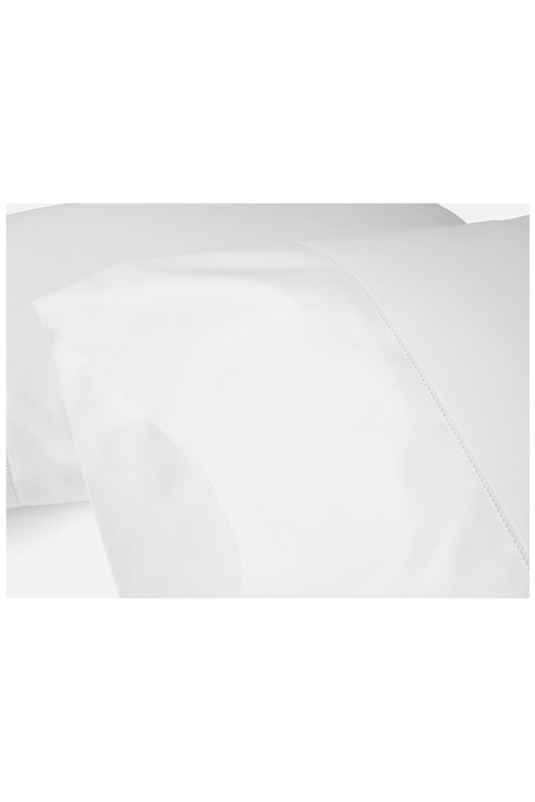 Heirloom Organic Cotton Sateen Sheet Set, Alternate, color, ALPINE WHITE