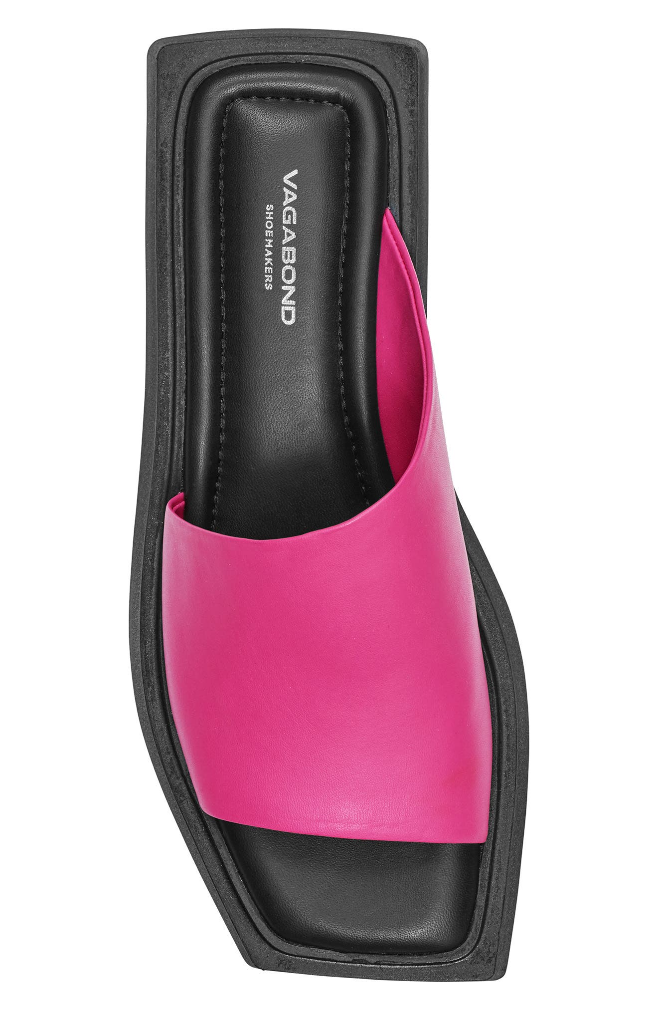 Evy Slide Sandal, Alternate, color, HYPER PINK
