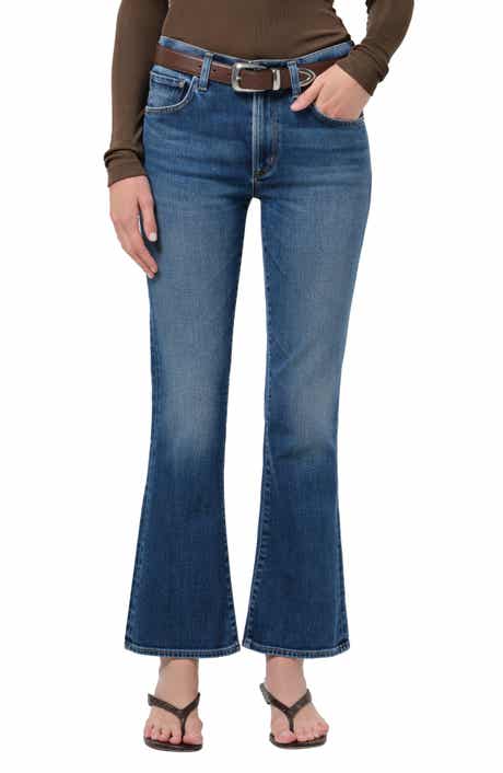 Goldie Mid Rise Kick Flare Jeans