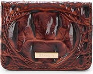 Brahmin Clementine Embossed Leather Card Case