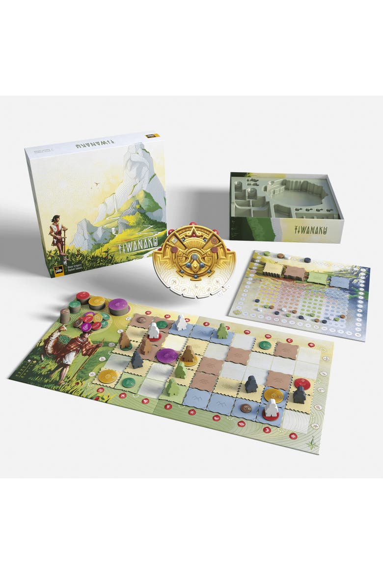 Tiwanaku, Strategy Board Game, Alternate, color, Multicolored
