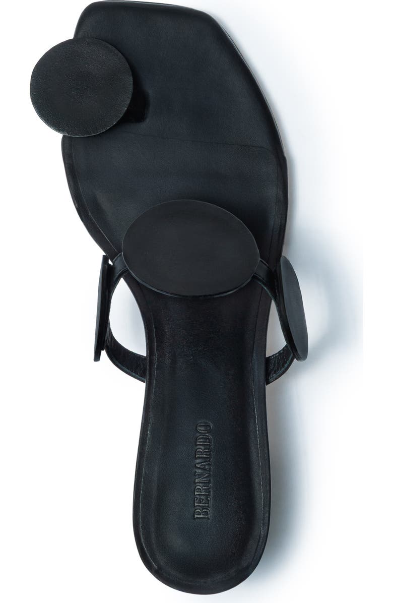 Bernardo Footwear Jupiter Moon Heeled Sandal, Alternate, color, Black