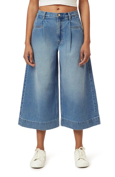 The Wave Crop Wide Leg Jeans