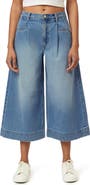 Scotch & Soda The Wave Crop Wide Leg Jeans