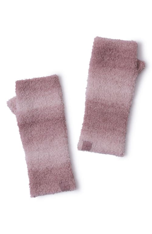 Barefoot Dreams Cozychic® Space Dye Fingerless Gloves In Pink